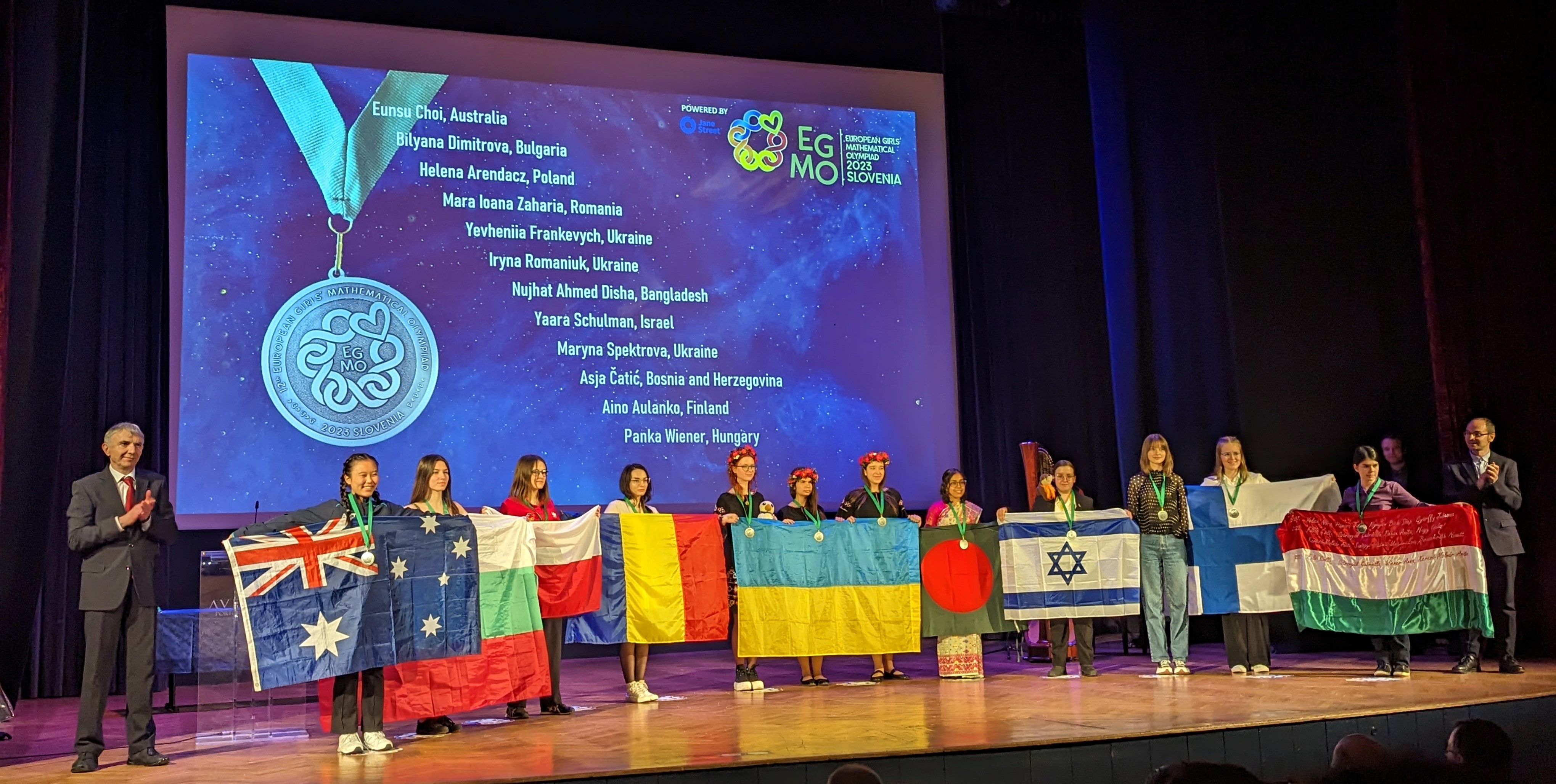 Leading Bangladesh in the European Girls' Math Olympiad 2023, Slovenia